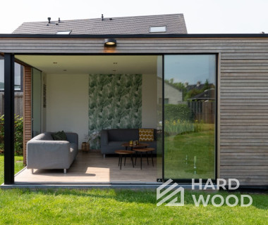 Беседка с плоской крышей №3 - фото 1311